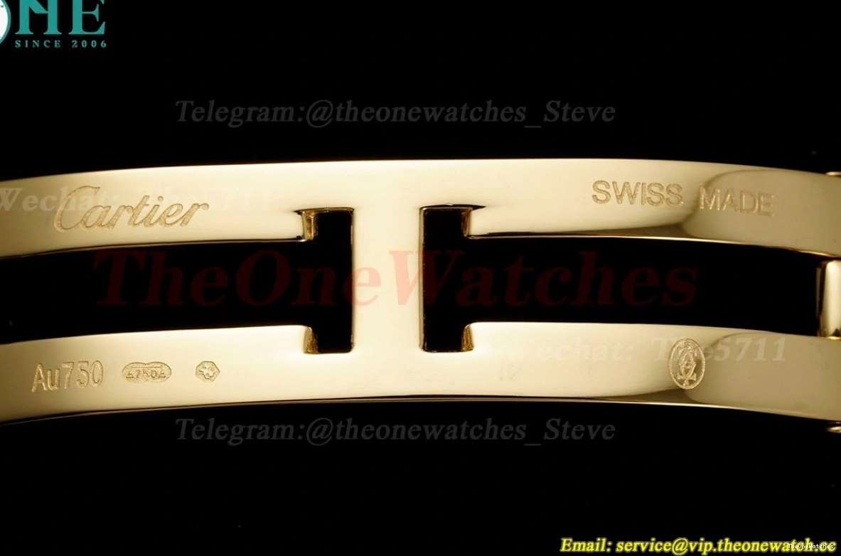 De Mop Ladies AF 27mm YG Panthere Secrete YG Dial Quartz 0409